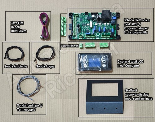 Kit scheda elett micronova - scheda, elett.micronova