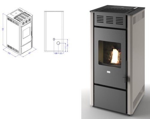 Stufa pellet idro - pellet,