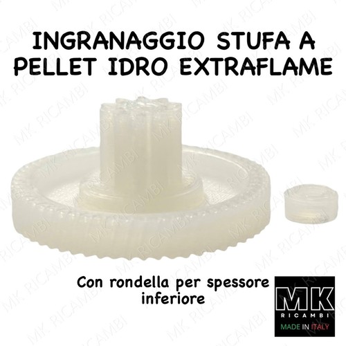 Ingranaggio nylon per stufa - nylon,