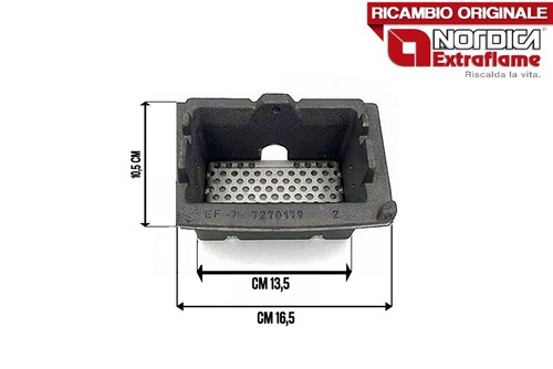 Braciere ricambio stufa pellet - ricambio,