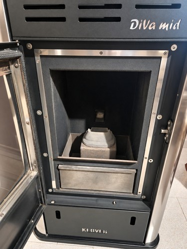 Stufa termostufa pellet klover - stufa,