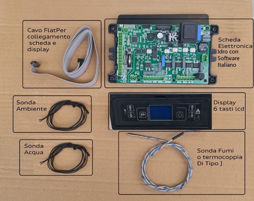 Kit scheda elettronica - scheda,